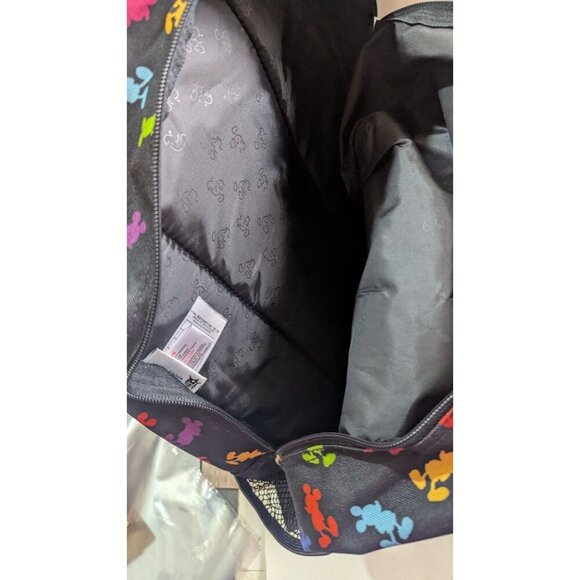 Walt Disney World Multicolor Mickey Mouse Backpack black multicolor - Picture 6 of 9
